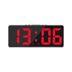 Multifunctional LED Number Clock Color Nightlight Temperature Calendar Alarm Large Digital Electronic Backlight Home Decor