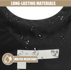 90L Large Laundry Basket, Collapsible Laundry Bag, Freestanding Tall Clothes Hamper, Foldable Washing Bin (Black)